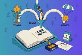 How to calculate crypto income from staking, mining, and airdrops