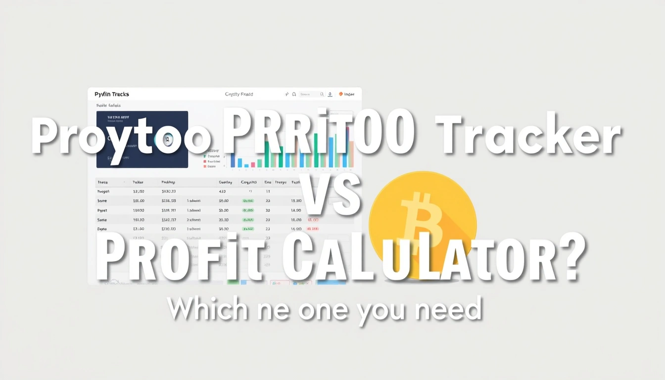 Crypto portfolio tracker vs profit calculator: which one do you need Crypto portfolio tracker vs profit calculator: which one do you need